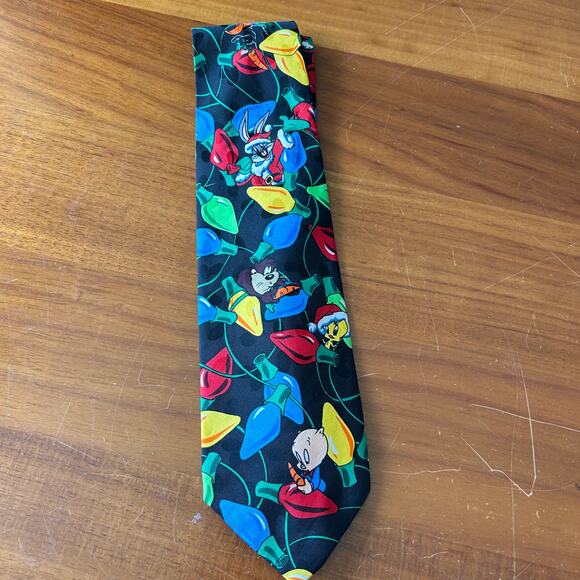 Holiday Men’s Looney Tunes Character Tie Tweety Tasmanian Devil  etc - Picture 9 of 10